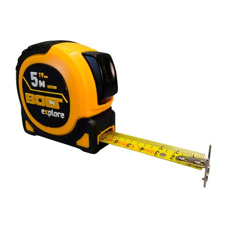 Рулетка Bolt eXplore с автостопом магнитная 5 м x 19 мм