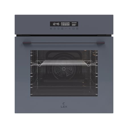 Духовой шкаф электрический встраиваемый Lex EDS 100 GR 595 мм серый (CHAO000409)