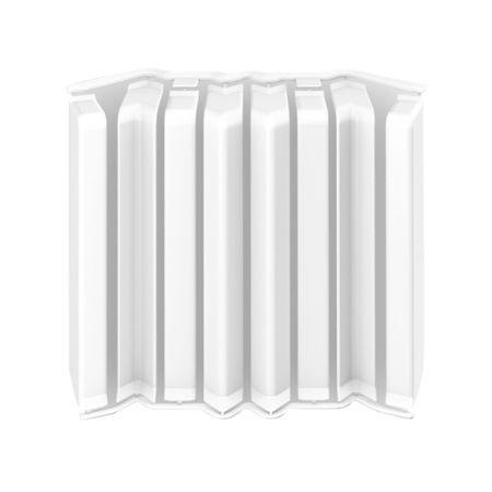 Накладка для прямоугольного плинтуса Идеал Дюра 80 мм белая (8 шт.) айн рэнд капитализм незнакомый идеал