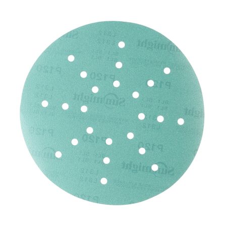 Диск шлифовальный Sunmight Film L312T d225 мм P120 на липучку пленочная основа (50 шт.) (53508)