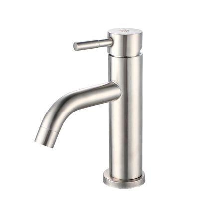 Смеситель для раковины РМС Sus сталь однорычажный (SUS128-001F)