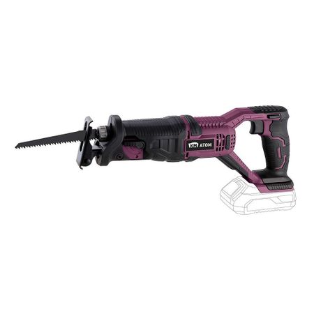 Пила сабельная аккумуляторная КМ АТОМ 18 В без АКБ и ЗУ (СRS-181)