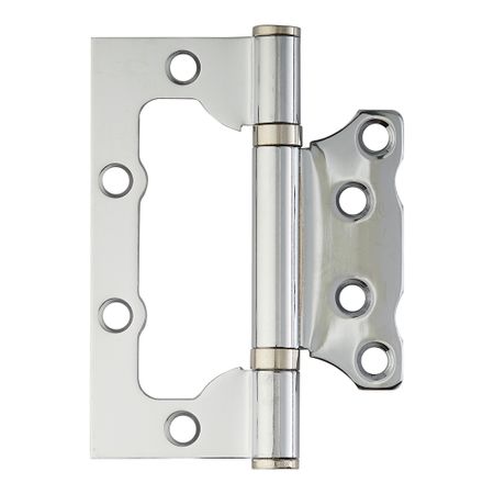 Петля бабочка универсальная неразъемная 100х75 мм хром