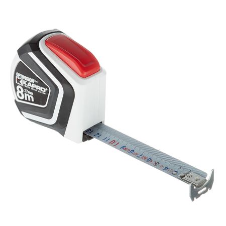 Рулетка Kapro 510 с автостопом магнитная 8 м x 27 мм новый завет крупный шрифт