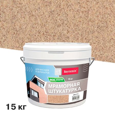 Штукатурка декоративная мраморная Bayramix EcoStone 777 15 кг эксплуатация и мониторинг систем и сооружений