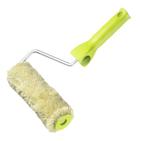 Валик полиакрил 180 мм d48 мм ворс 18 мм для водной основы с ручкой Wenzo Roma