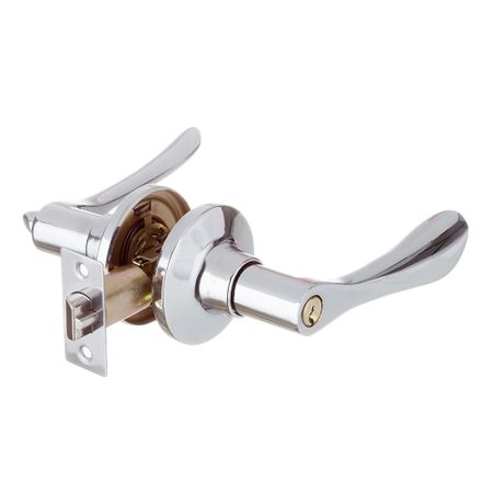 Ручка-защелка с ключом и фиксатором хром (680211) привод замка передней задней левой и правой двери для ford focus ii 2 mk2 1 8 2005 2006 2007 2008 2009 2010 2011 2012