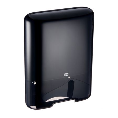 Диспенсер Tork для листовых полотенец Singlefold сложения ZZ и C (H3) пластик черный (553008) диспенсер для зубной пасты пластик синий красный зеленый