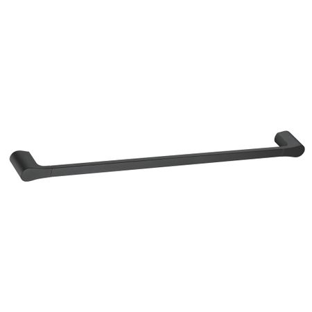 Полотенцедержатель WasserKraft Elbe K-7200 640 мм на шуруп металл черный (K-7230)