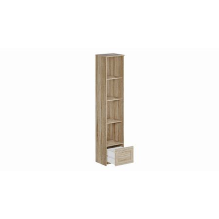 Стеллаж Шведский Стандарт Сириус 392х350х1900 мм 4 полки 1 ящик дуб сонома е в ширина евгений валерьевич ахмадулин печать столицы донского казачества новочеркасск 1839 – 1930 гг