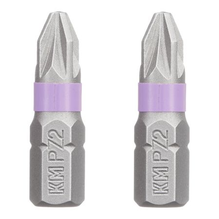 Бита КМ (882116) PZ2 магнитная 25 мм (2 шт.) прецизионная магнитная отвертка bes