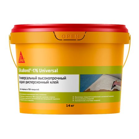 Клей водно-дисперсионный для гибких напольных покрытий Sika Bond-176 Universal 14 кг управление на основе гибких целей вне бюджетирования как превзойти конкурентов в xxi веке