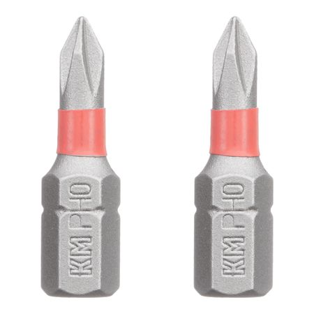 Бита КМ (882094) PH0 магнитная 25 мм (2 шт.) прецизионная магнитная отвертка bes