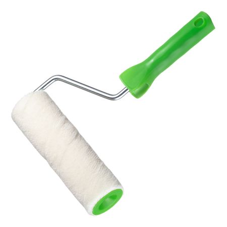 Валик велюр 180 мм d50 мм ворс 4 мм для алкидной основы с ручкой Wenzo Siena