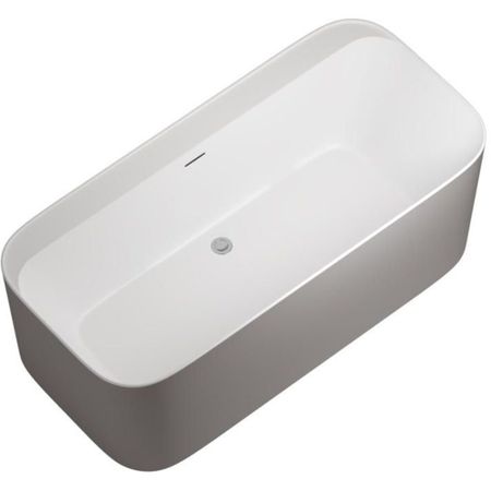 Ванна акриловая Allen Brau Infinity 170х80 см отдельностоящая с ножками (2.21001.21/PGM)