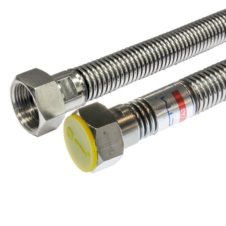 Подводка для газа сильфонная СТМ 1/2 ВР(г) х 1/2 ВР(г) 50 см