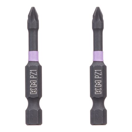 Бита КМ (882115) PZ1 магнитная 50 мм ударная (2 шт.) прецизионная магнитная отвертка bes