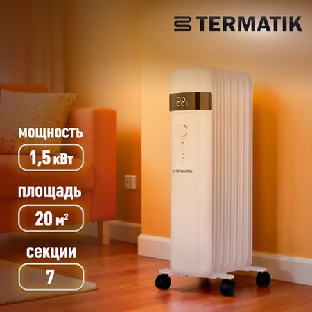 Обогреватель масляный Termatik 1500 Вт 7 секций радиатор масляный timberk tor 21 1507 slx