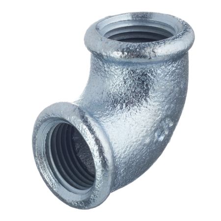 Угол Gebo Platinum (90-4V) 1/2 ВР(г) х 1/2 ВР(г) чугунный оцинкованный