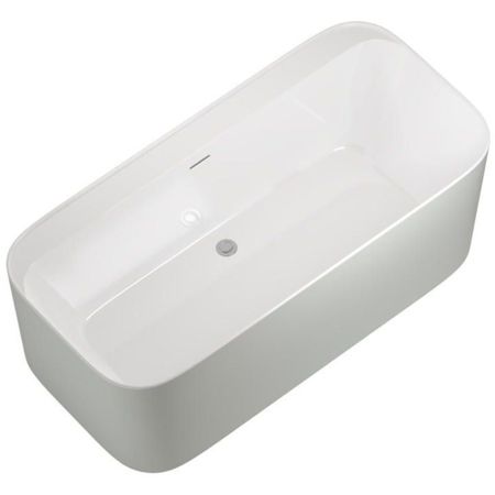 Ванна акриловая Allen Brau Infinity 170х80 см отдельностоящая с ножками (2.21001.20/PWM)