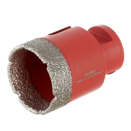 Коронка алмазная КМ по керамограниту d42 мм для УШМ (666169) shdiatool 7 шт алмазные полировальные накладки для камня 4 зернистость 200