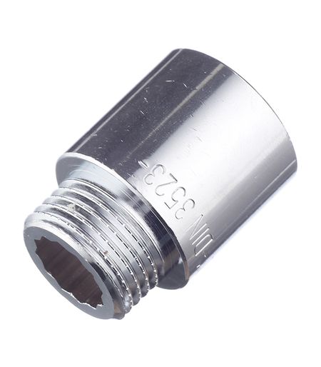 Удлинитель Stout 25 мм х 1/2 ВР(г) х 1/2 НР(ш) хром латунный (SFT-0002-001225)