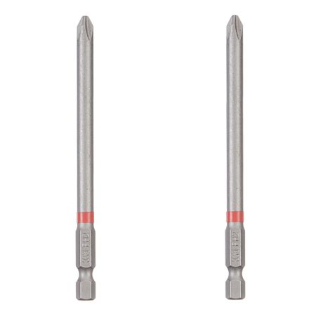 Бита КМ (882099) PH2 магнитная 100 мм (2 шт.) отвертка qianli 2d flyfish магнитная бита высокой твердости с гладким подшипником для ремонта телефонов и часов