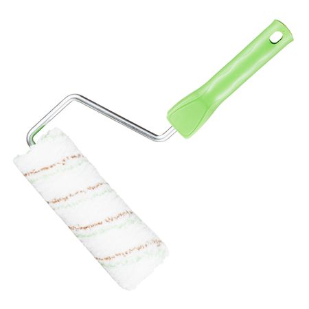 Валик микрофибра 180 мм d45 мм ворс 11 мм для водной основы с ручкой Wenzo Verona