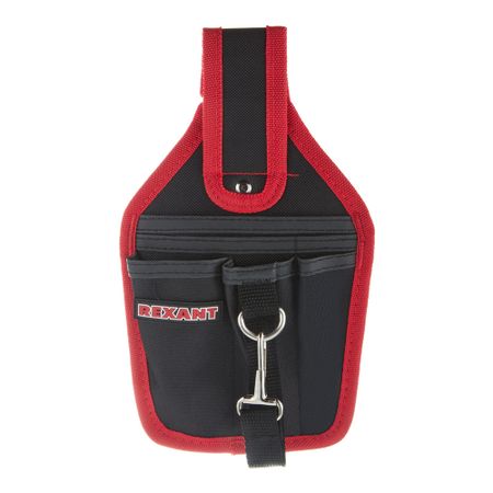 Сумка поясная для инструментов Rexant RE-CH съемная 245х140х15 мм (12-5609) сумка с кнопкой и карманами бежевая 25х15 pu 12 12721 202507 b2