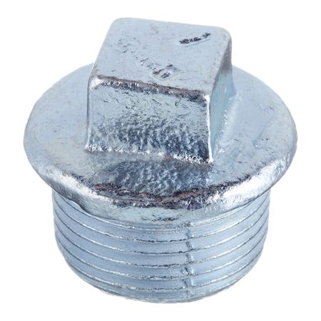 Заглушка Gebo Platinum (290-6V) 1 НР(ш) чугунная оцинкованная