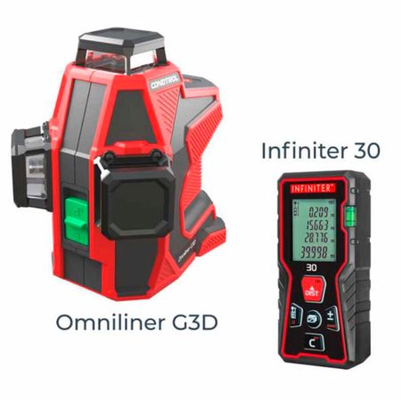 Нивелир лазерный Condtrol Omniliner G3D (1-5-238) с дальномером new игротека шсг 4 сложение и вычитание