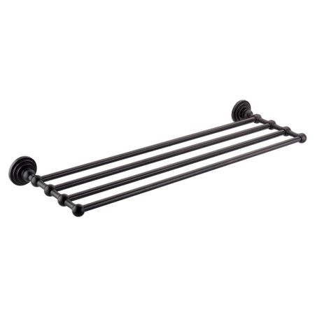 Полка для ванной WasserKraft Isar K-7300 200х650х60 мм металл бронза (K-7311)