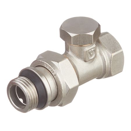 Клапан запорный Valtec 1/2 НР(ш) х 1/2 ВР(г) для радиатора (VT.020.NR.04) запорный клапан для садового шланга talk satisfied