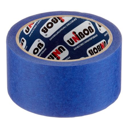 Лента малярная Unibob для наружных работ синяя 50 мм 25 м (48424)