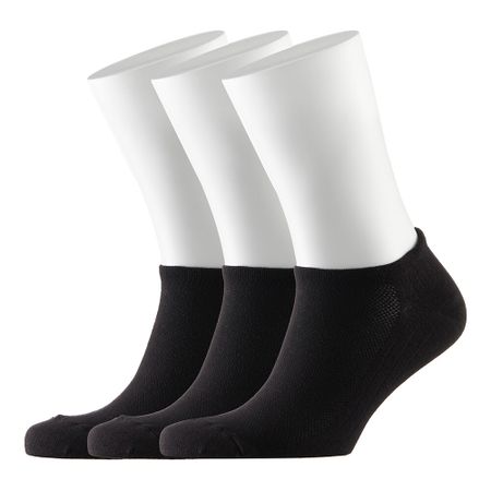 Носки мужские низкие Hesler кардная пряжа 41-43 черные (3 пары)