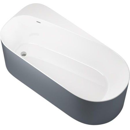 Ванна акриловая Allen Brau Priority 170х80 см отдельностоящая с ножками (2.31001.20/BGM)