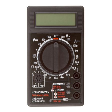 Мультиметр портативный Онлайт (82971)