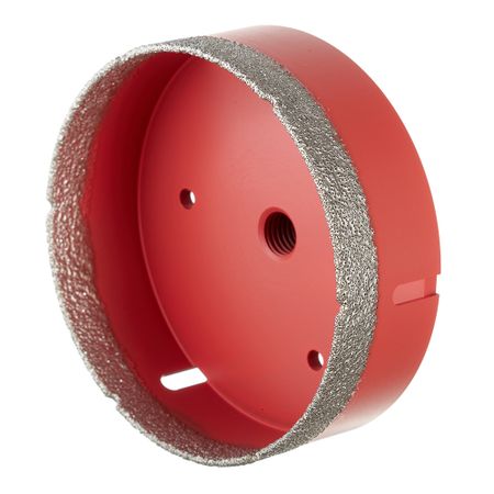 Коронка алмазная КМ по керамограниту d120 мм для УШМ (666180) shdiatool 7 шт алмазные полировальные накладки для камня 4 зернистость 200