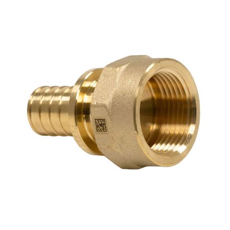 Соединитель прямой Рехау латунный 25 мм х 1 ВР(г) (11097191001) латунный фитинг для труб 1 8 1 4 3 8 1 2 3 4 1 bsp внутренняя резьба x наружная резьба быстрый переходник соединитель для воды масла газа