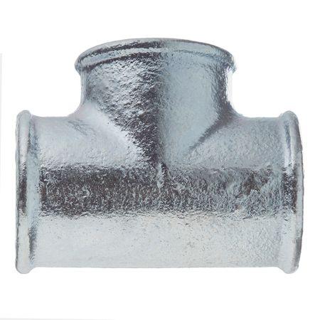 Тройник Gebo Platinum (130-6V) 1 ВР(г) х 1 ВР(г) х 1 ВР(г) чугунный оцинкованный