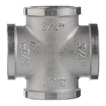 Крестовина Valtec 3/4 ВР(г) х 3/4 ВР(г) х 3/4 ВР(г) х 3/4 ВР(г) латунная (VTr.760.N.0005)