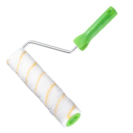 Валик полиакрил 250 мм d48 мм ворс 11 мм для водной основы с ручкой Wenzo Milano