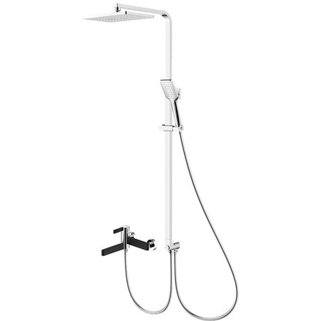 Душевая система ARGOtech Pers с верхним душем с лейкой со смесителем хром/черная (35-05СPERS) мосян тунсю система спаси себя сам для главного злодея том 2