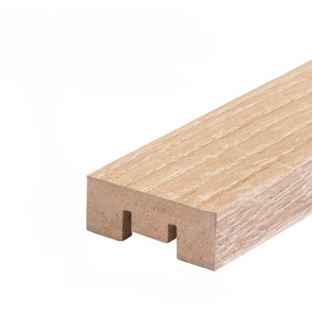 Декоративная рейка МДФ 50х16х2700 мм дуб сонома Стильный Дом