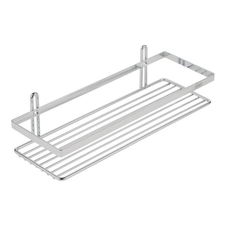 Полка для ванной Lider Drop 330х110х80 мм металл хром (4260)