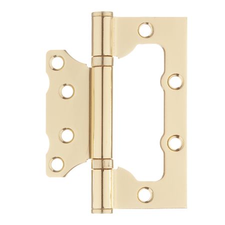 Петля Corsa Deco бабочка универсальная неразъемная 100х75 мм латунь