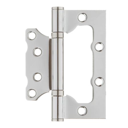 Петля Corsa Deco бабочка универсальная неразъемная 100х75 мм серебро