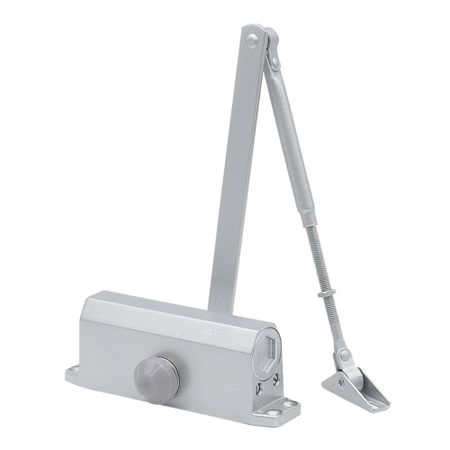 Доводчик дверной Corsa Deco (15-25 кг) серебро