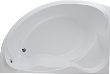 Ванна акриловая Aquanet Jamaica 160х100 см левая с ножками (00205486)