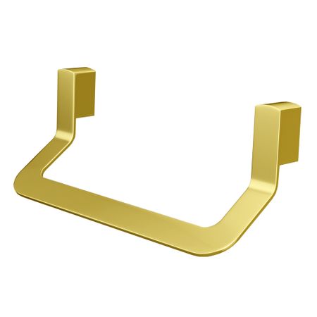 Полотенцедержатель кольцо WasserKraft Sauer K-7900 d218 мм на шуруп металл золото глянцевое (K-7960)